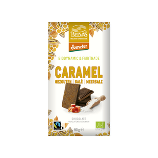 Biodynamisk Mjölkchoklad Caramel, 90 g Eko