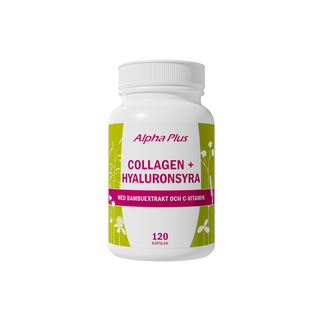 Collagen + Hyaluronsyra, 120 kap