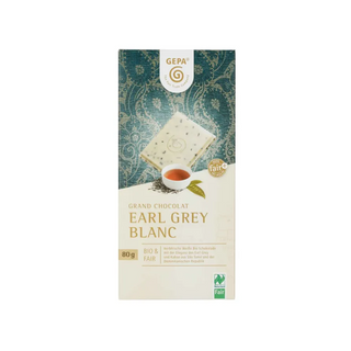 Grand Chocolate Earl Grey Blanc, 80 g Eko