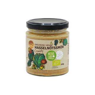 Hasselnötssmör Crunchy, 210 g Eko