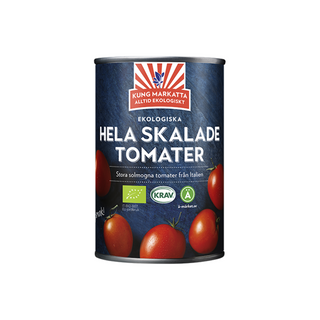 Hela skalade tomater, 400 g Eko