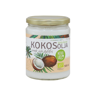 Kokosolja Smak & Doftfri, 500 ml Eko