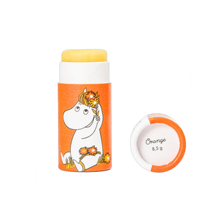 Moomin Läppcerat av bivax med apelsin, 8.5 g Eko