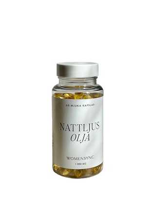 Nattljusolja - Evening Primrose Oil, 60 kap