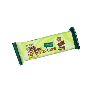 Nut Butter Cups – Hasselnöt, 3 x 13 g