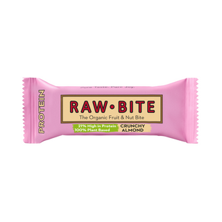 RawBite Protein Knaprig Mandel, 50 g Eko