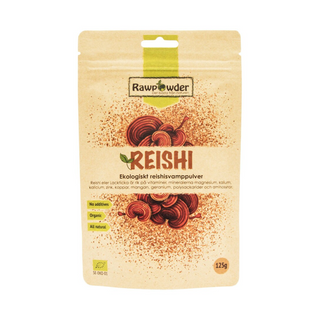 Reishi Svamppulver, 125 g Eko