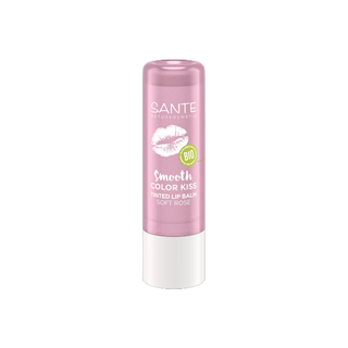 Smooth Color Kiss Tinted Lip Balm, Soft Rose, 4.8 ml