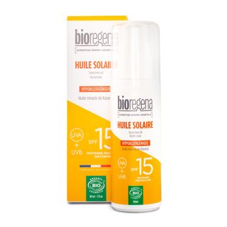 Sunscreen oil SPF 15, 90 ml