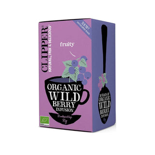 Clipper Wild Berry Infusion, 20 pås Eko